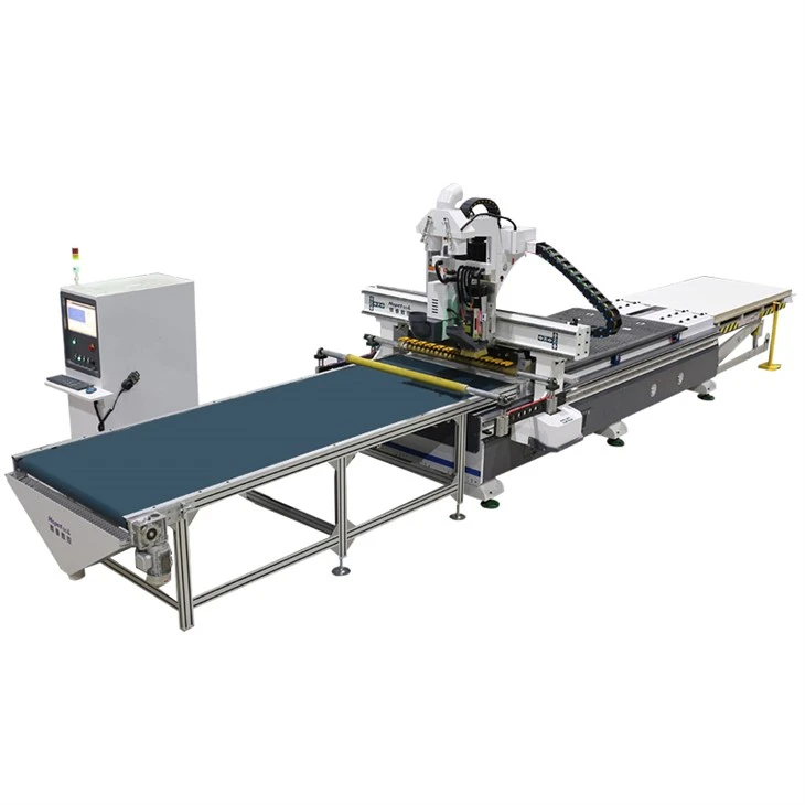 ATC CNC Nesting Machine With Uploading And Downloading Table